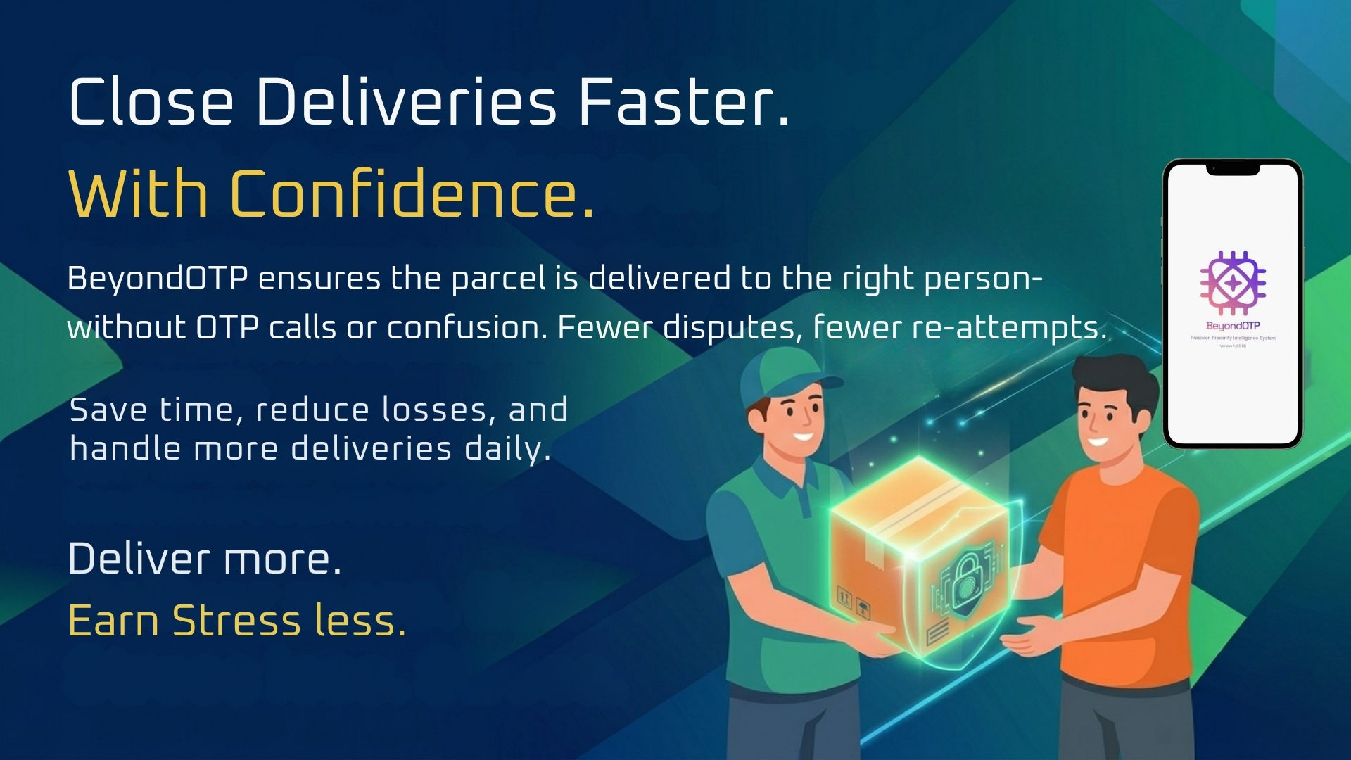 BeyondOTP Logistics Full Screen 4